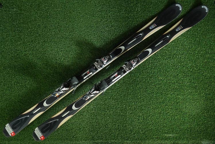 K2 CROSSFIRE APACHE SKIS W/ MARKER TITANIUM 11.0 BINDINGS 14M RADIUS 167cm