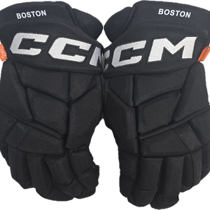 CCM Jetspeed FTW Custom Pro Stock Women's Hockey Gloves 13" PWHL Boston NEW (14548)