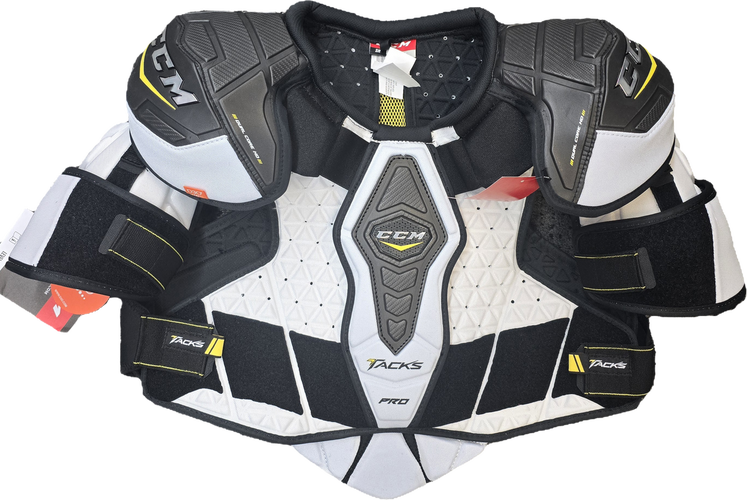 CCM Tacks Pro Sr Shoulder Pads Pro Stock Large New AHL NHL (14549)