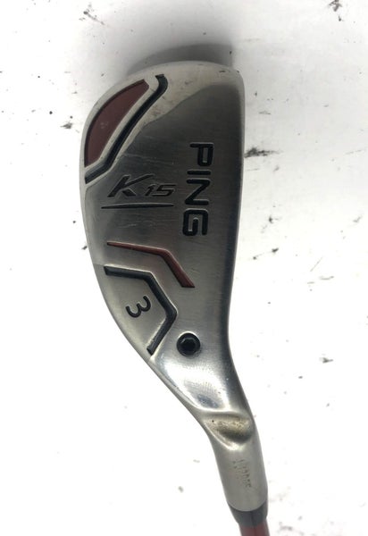 PING K15 Black Dot 3 Hybrid 3H TFC 149 Graphite Regular Flex Shaft *Good*