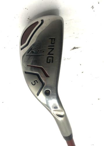 PING K15 Black Dot 5 Hybrid 5H TFC 149 Graphite Regular Flex Shaft *Good*
