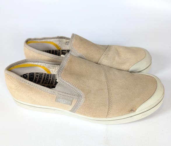 Keen Eldon Harvest Men's Size: 11.5 Suede Beige Slip On Sneakers Shoes