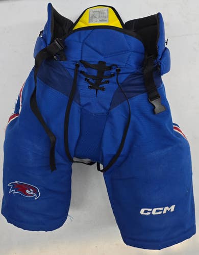 CCM HPTKXP Pro Stock Hockey Pants Custom Medium NCAA UML (2) (14563)