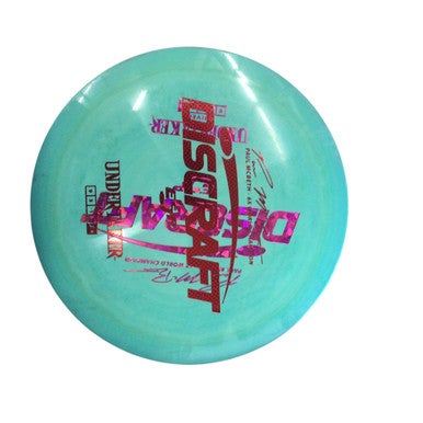 Used Discraft UNDERTAKER Disc Golf Driver Teal 11760-S000083515
