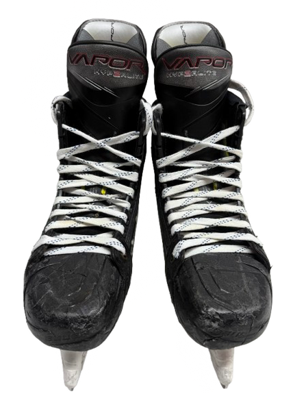 Bauer Vapor Hyperlite 2 Hockey Skates USED Senior Size 8 Fit 2 (14571)