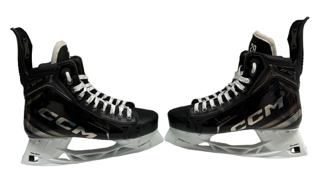 CCM Tacks XF Pro Stock Hockey Skates 8.25 Regular Sized USED (14572)
