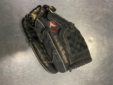 Used Louisville Slugger TPX BB/SB Glove RH Throw Black 11" 11614-S000224131