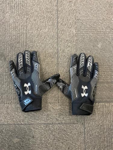 Used Under Armour F9 NITRO FB Gloves Black XL 11614-S000224094