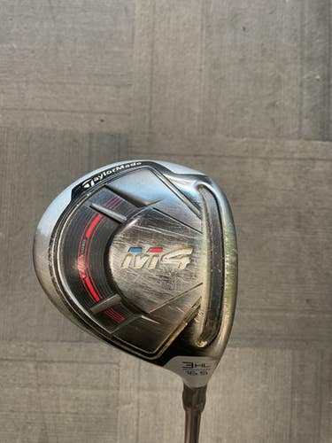Used Taylormade M4 Mens Fairway Wood RH 3 Wood 11614-S000224079