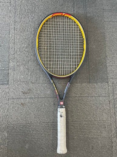 Used Wilson PRO STAFF TOUR 95 Adult Tennis Racquet Grey 4 1/2" 11614-S000224055