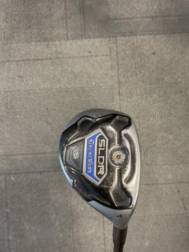 Used Taylormade SLDR S Mens Hybrid Club RH 4 Hybrid 11614-S000224014