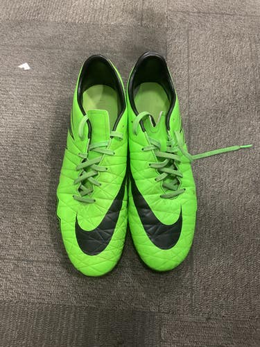 Used Nike HYPERVENOM Soccer Cleats Kelly green Senior 11 11614-S000224003