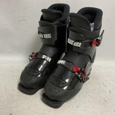 Used Alpina J2 Boys DH Ski Boot Black And Red 215 MP - J03 11855-S000193498
