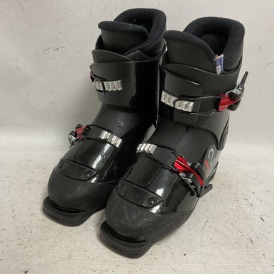 Used Alpina J2 Boys DH Ski Boot Black And Red 215 MP - J03 11855-S000193498