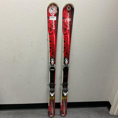 Used Dynastar TEAM CRUISE Boys DH Ski/Binding Black And Red 130 cm 11855-S000193497