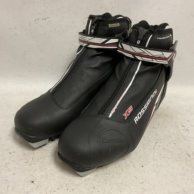 Used Rossignol X5 Mens NNN XC Ski Boots Black M 11-11.5 11855-S000193491