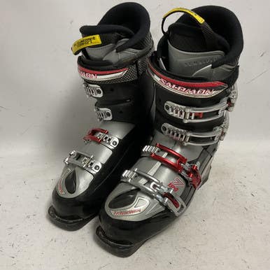Used Salomon ENERGYZER 80 Mens DH Ski Boot Black 270 MP - M09 - W10 11855-S000193484