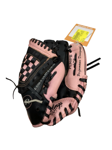 Used Rawlings PLAYER SERIES BB/SB Glove RH Throw Pink 9" 11613-S000170494