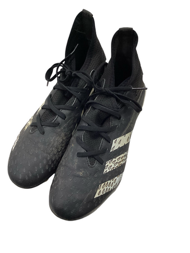 Used Adidas PREDATOR Soccer Cleats Black Junior 04.5 11613-S000170490