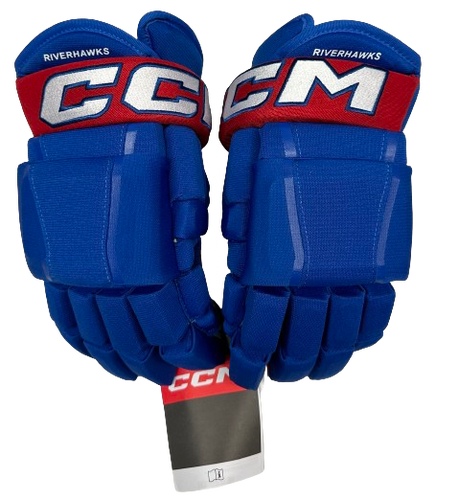 CCM HG97 Pro Stock Custom Hockey Gloves 15" NCAA UML NEW (14575)