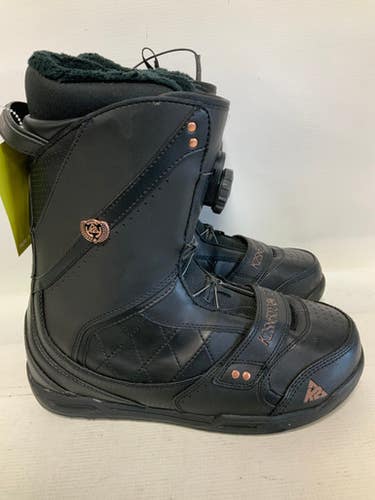 Used K2 RAIDER BOA Mens Snowboard Boots Black Senior 10 11823-S000035402