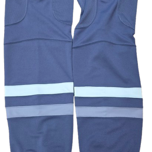 SP CUSTOM PRO HOCKEY SOCKS SPRINGIELD THUNDERBIRDS MILITARY PRO STOCK USED (14576)