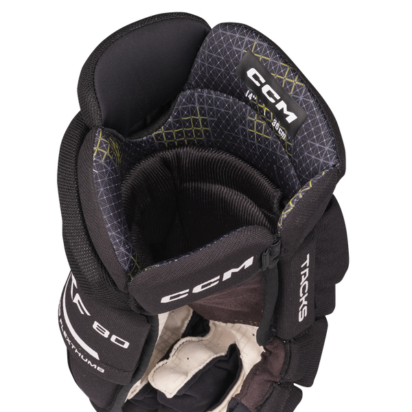 New CCM Black Tacks XF 80 Gloves | 11" | #191520817862