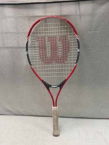 Used Wilson FEDERER 25 Junior Tennis Racquet Red 25" 11490-S000266714