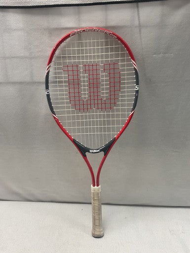 Used Wilson FEDERER 25 Junior Tennis Racquet Red 25" 11490-S000266714