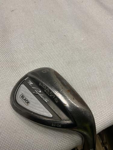 Used Adams M PUGLIELLI BLACK Golf Wedge Mens RH 60 Degree 11490-S000266699