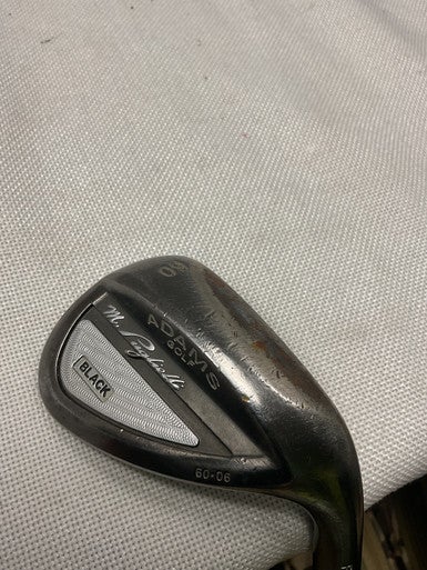 Used Adams M PUGLIELLI BLACK Golf Wedge Mens RH 60 Degree 11490-S000266699
