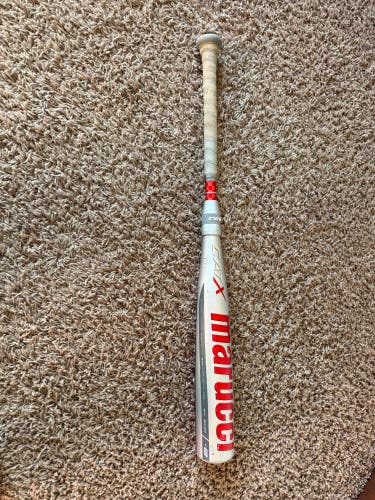 Used Kid Pitch (9YO-13YO) 2023 Marucci CAT X Composite Bat USSSA Certified (-8) Composite 22 oz 30"