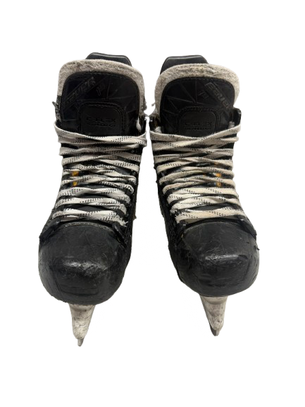 BAUER SUPREME 1S CUSTOM PRO STOCK ICE HOCKEY SKATES 4 D USED (14586)