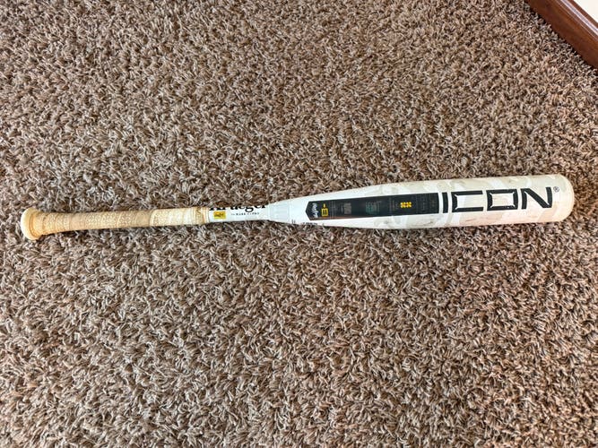 2025 Rawlings Icon Composite USSSA Certified Bat (-8) 22 oz 30" (Used)
