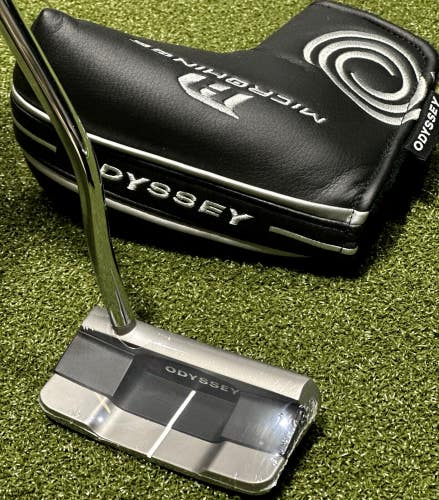 Odyssey Microhinge Double Wide Double Bend Blade Putter 35" w/ Headcover NEW