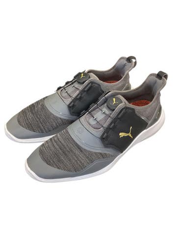 Used Puma Mens Golf Shoes Grey Senior 11 11884-S000054777