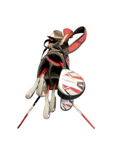 Used Maxfli REV2 KIDS SET 6-8 Jr Package Set RH Red 8 Piece 11884-S000054774