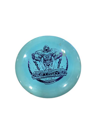 Used Innova DESTROYER Disc Golf Driver Carolina Blue 11884-S000054769