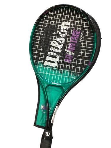 Used Wilson ADVANTAGE 95 Adult Tennis Racquet Green 4 1/2" 11884-S000054812
