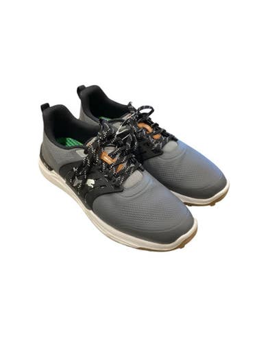 Used Puma Mens Golf Shoes Black Senior 13 11884-S000054789