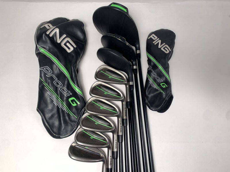 Ping Prodi G Club Set Driver 3W 4H 6-PW GW Black Dot Prodi G Junior RH HC