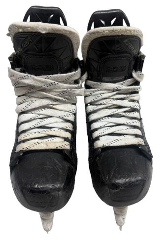 BAUER SUPREME 1S CUSTOM PRO STOCK ICE HOCKEY SKATES 4.5 D USED (14588)