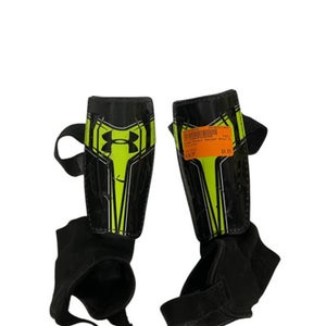 Used Under Armour Soccer Shin Guards Youth Black SM 11847-S000030562