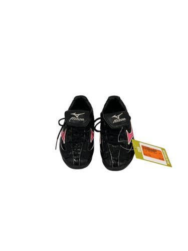 Used Mizuno BB/SB Cleats Black Junior 01 11847-S000030556
