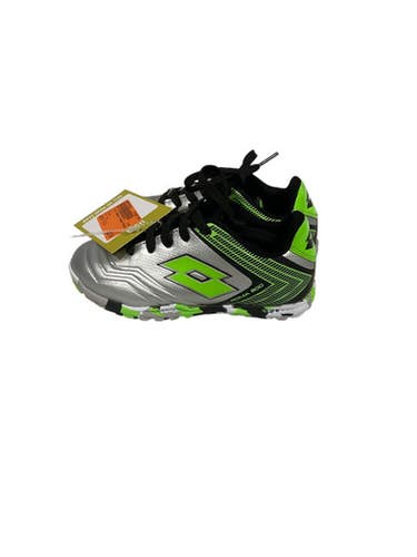 Used Lotto Soccer Indoor Shoes Grey Youth 11.0 11847-S000030538