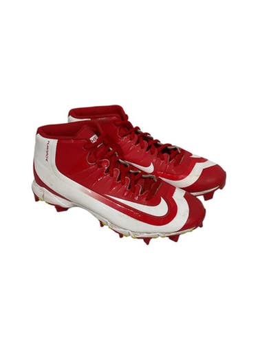 Used Nike HUARACHE BB/SB Cleats Red Junior 06 11847-S000030527
