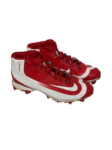 Used Nike HUARACHE BB/SB Cleats Red Junior 05.5 11847-S000030526