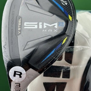 TaylorMade SIM2 Max Hybrid 3H 19* LEFT Hand Regular Flex Ventus LH NEW #85151