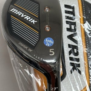 Callaway Mavrik MAX W Womens Rescue 5-Hybrid 5H-27* Graphite Catalyst 45 NEW!