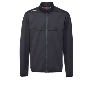 New CCM Black Team Softshell Jacket | Senior S | #191520297336